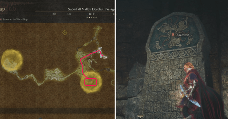 Grotesquerie Slab Location