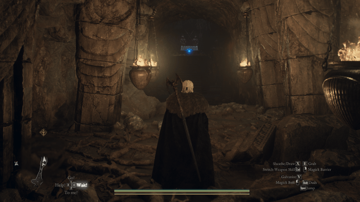 Shrouded Warren Hidden Room - Cyclops Final Chest Room