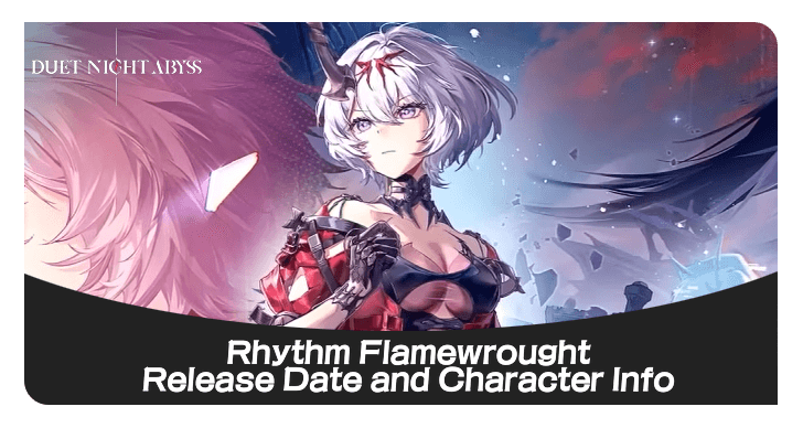 subject description: Rhythm Flamewrought Build and Demon Wedges - Duet Night Abyss