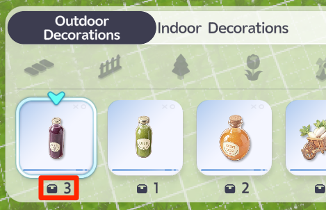 Furniture in Storage