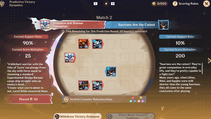 Genshin Impact - Round of 16 - Group A Match 2