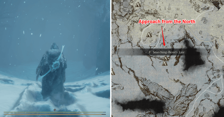 Approach from.the North