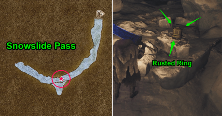 Rusted Ring Location