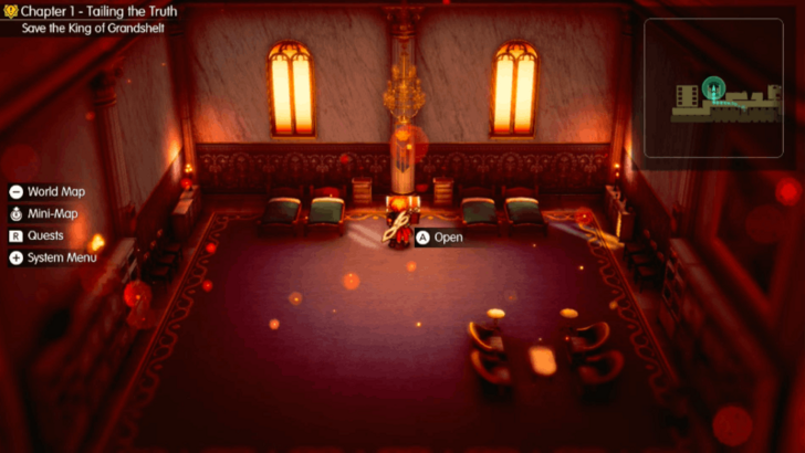Flame Scroll I Location