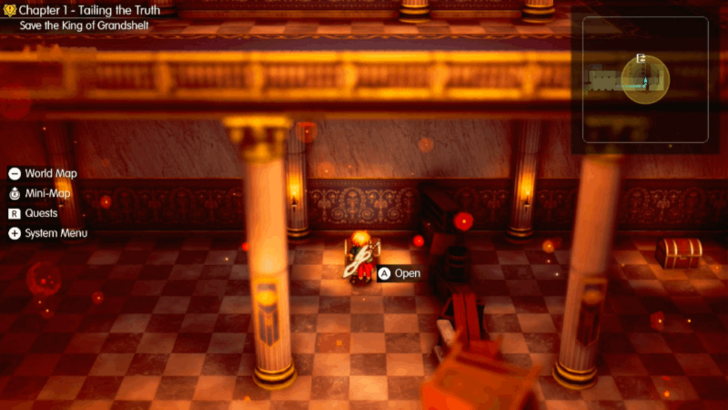 Flame Scroll I Location