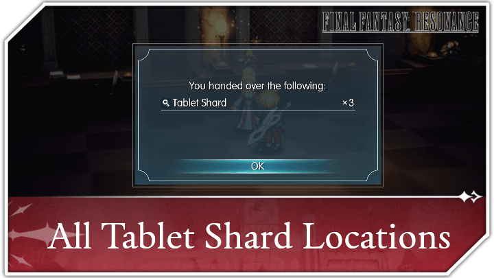 All Tablet Shard Locations