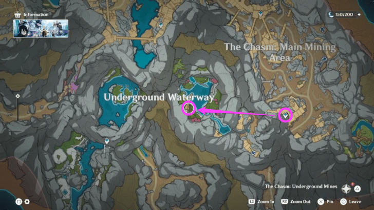 The Missing Miner Quest Location