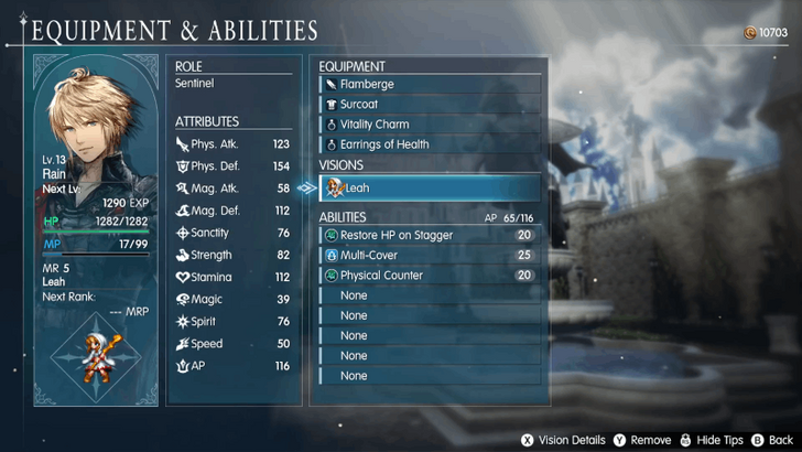 Stats Screen