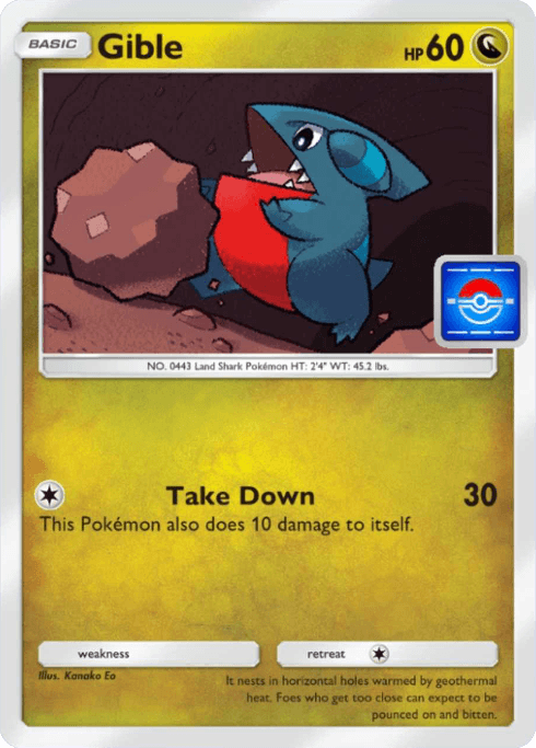 Pokemon TCG Pocket - P-B 097 Gible