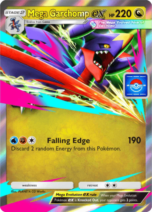 Pokemon TCG Pocket - P-B 099 Mega Garchomp ex
