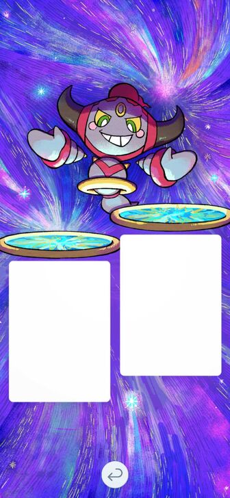 Hoopa Backdrop Display Board Backdrop