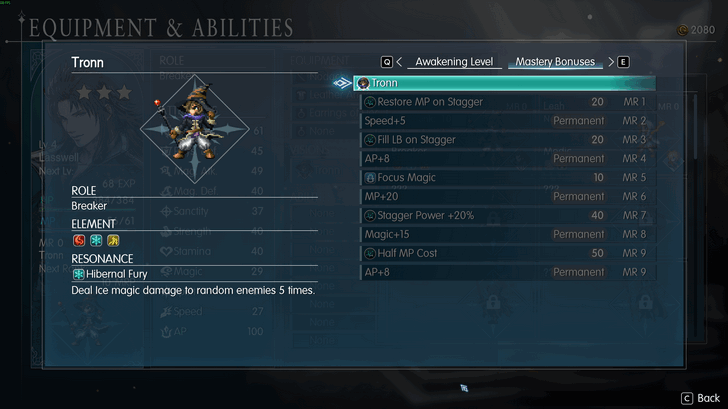Mastery Bonus