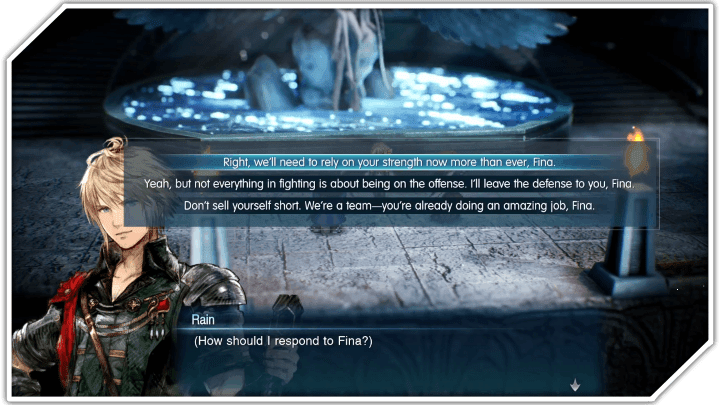 Dialogue Options and Answers