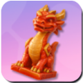 Red Dragon Idol Icon