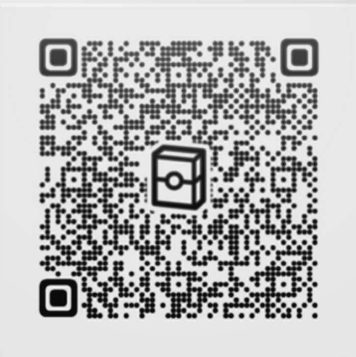 Mega Garchomp ex Deck 2D Pattern QR Code