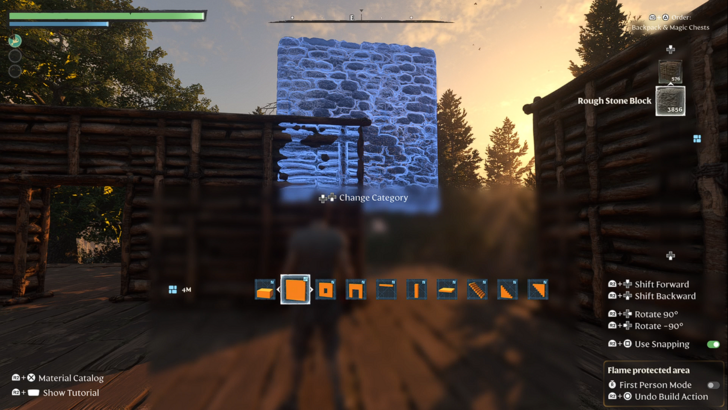 enshrouded base building UI
