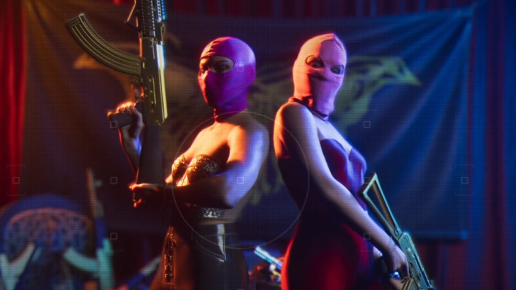 gta 6 armed masked costume gals