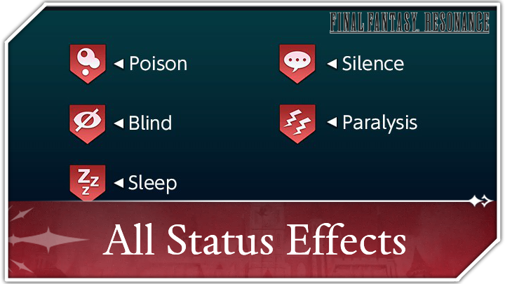 All Status Effects and How to Cure Them