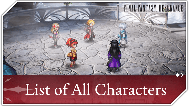 List of All Characters