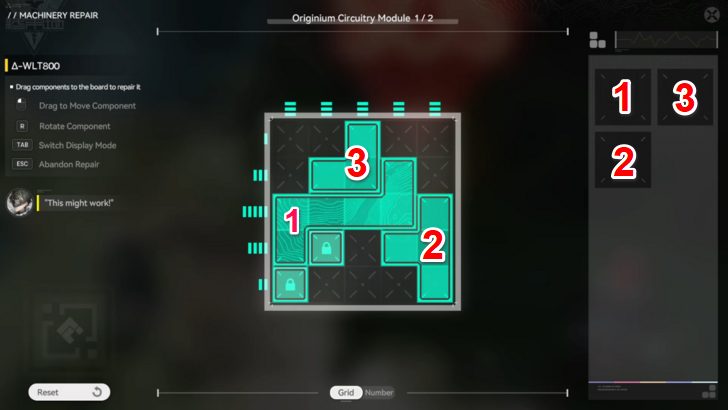 Fix Another Damaged Robot Part 1 Solution