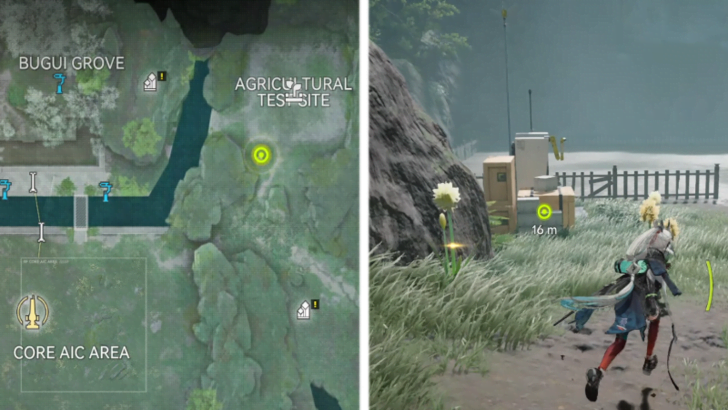 Go to the Agricultural Test Site