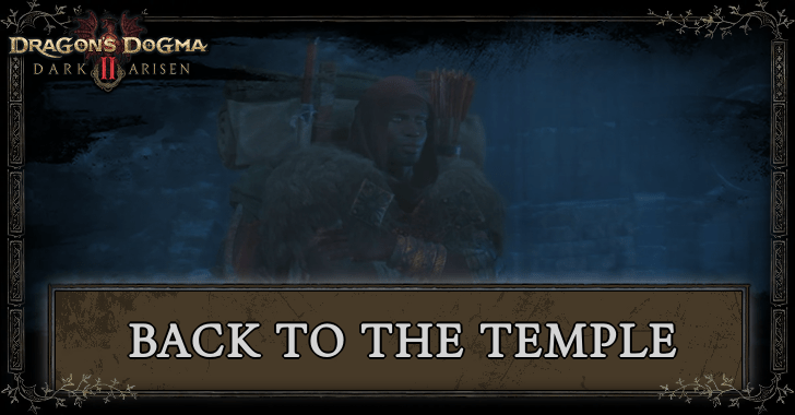 Back to the Temple