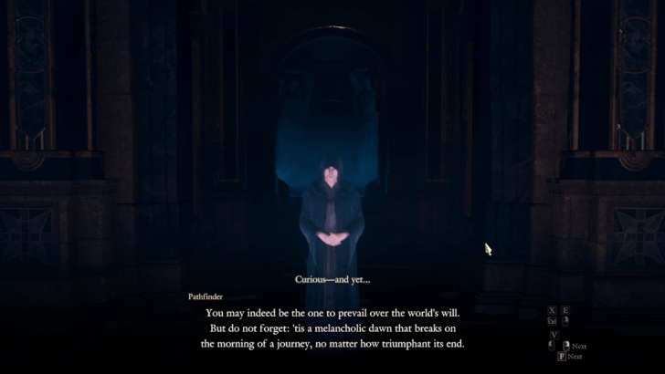 Final Proving Ground - Pathfinder Opening Dialogue
