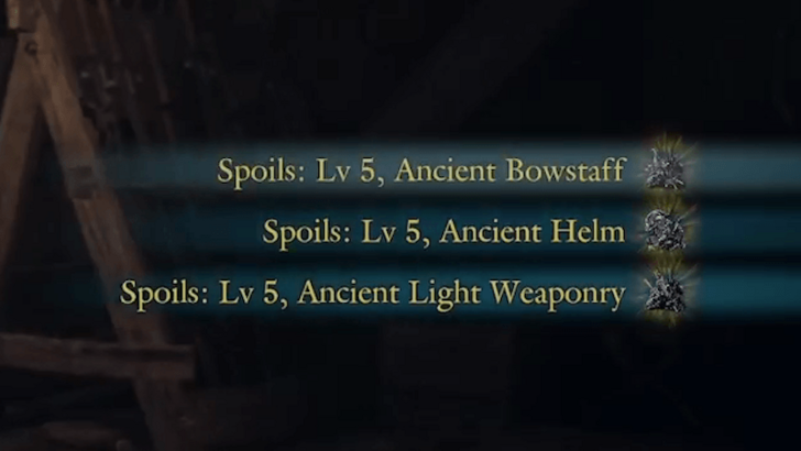 Level 5 Spoils