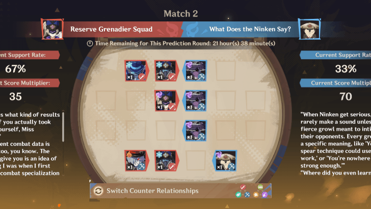 Genshin - Semifinals Match 2