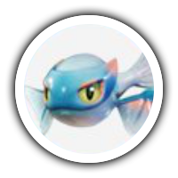 Fish With Mask Aniimo Lumin