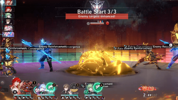 Star Rail - Pure Fiction Stage 1 - Defeat Everwinter Shadewalkers First
