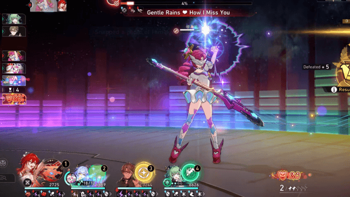 Star Rail - Pure Fiction Stage 1 - Magical Girl Troupe