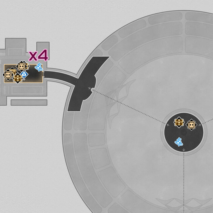 HSR Lodestar Tower F3 Northwest Map