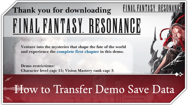 How to Transfer Demo Save Data