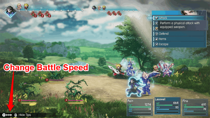 Change Battle Speed