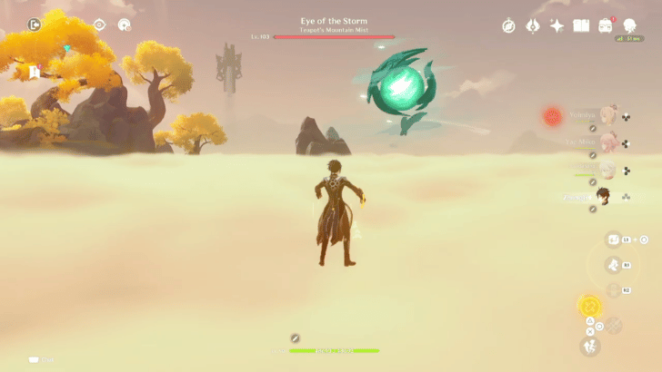 Defeat the Elemental Creatures in the Teapot