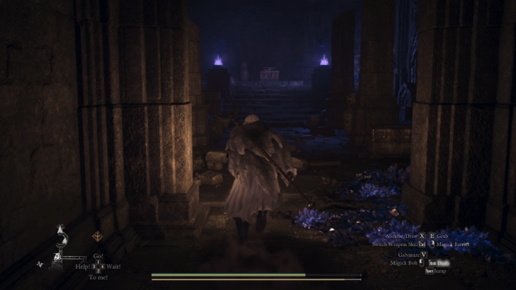 Seafloor Sepulcher - Fourth Room - Chest Room