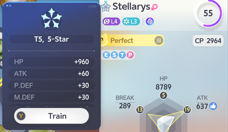 Star Rank Stat Bonuses