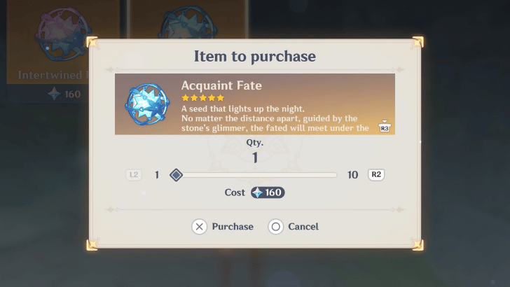 Avoid Exchanging Primogems for Acquaint Fates