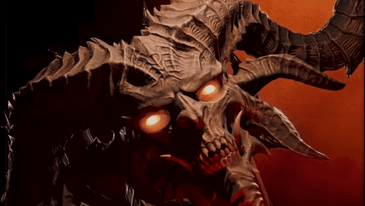 Close up of a demon