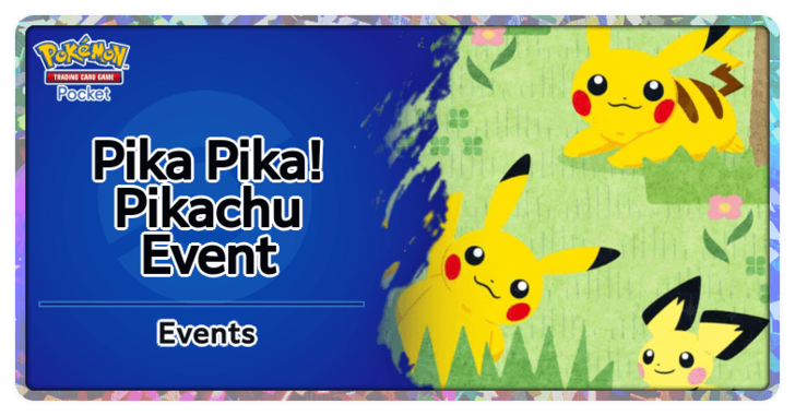 Pokemon TCG Pocket - Pika Pika Pikachu Event