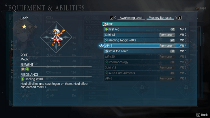Increase AP