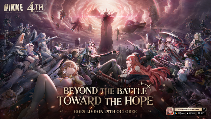 NIKKE 4th Anniv Key Art