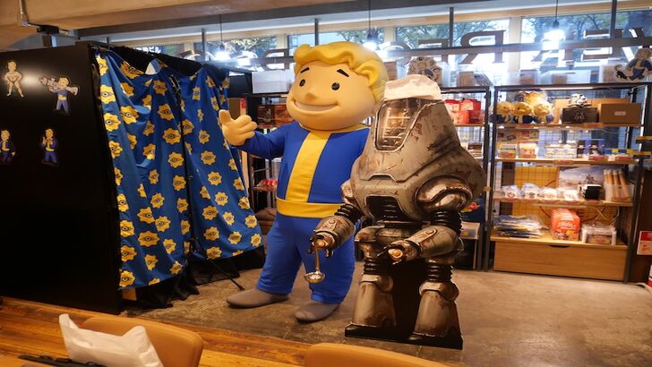 Deahclaw Fallout A Wonderous Wasteland at the Fallout Collaboration Cafe!|Game8