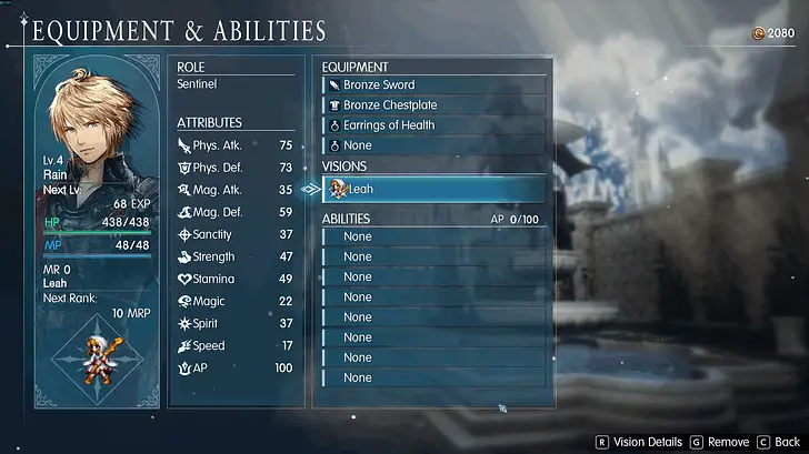 How to Equip Visions