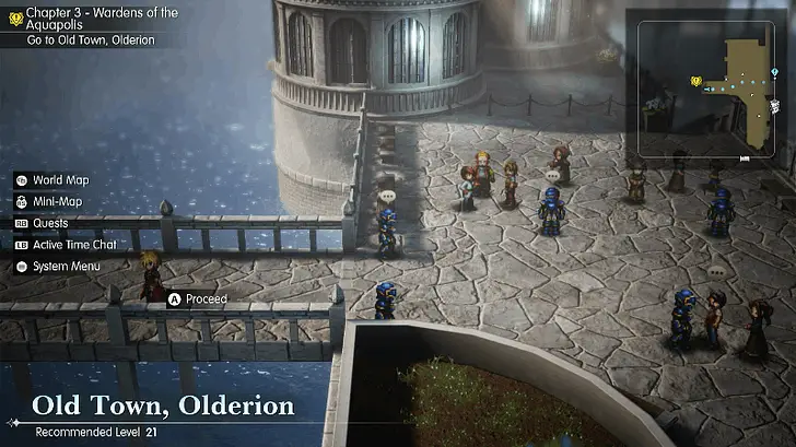 Old Town, Olderion Entrance