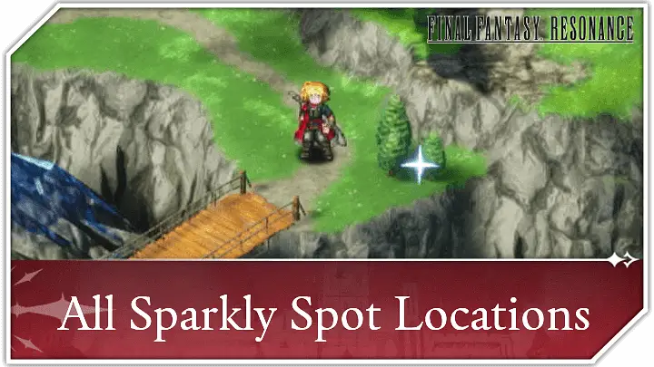 All Sparkly Spot Locations