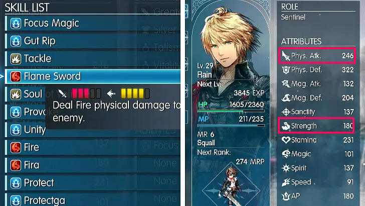 Physical Skills