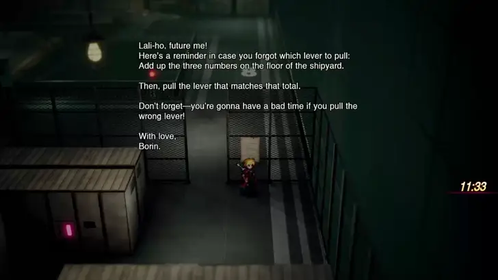 Pull the Lever Puzzle Hint
