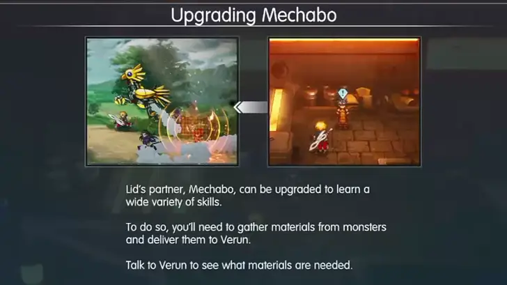 Upgrading Mechabo